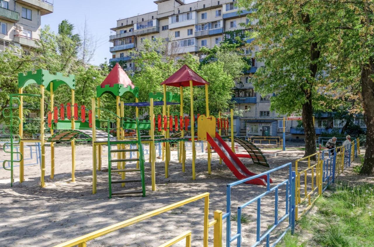 Artal Apartment On Obolonskyi Avenue 16A, 2 Bedroom キエフ エクステリア 写真
